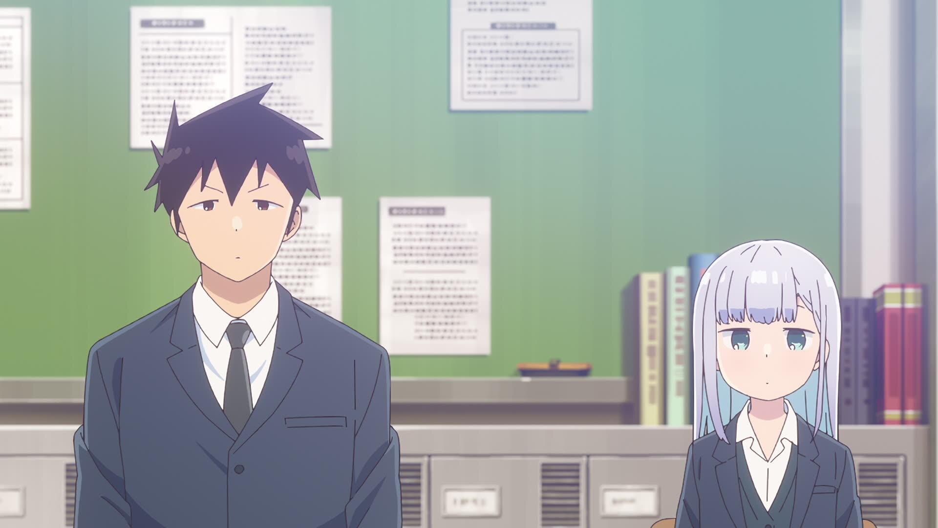 Aharen-san wa hakarenai S2E1 A Transfer Student, Huh?