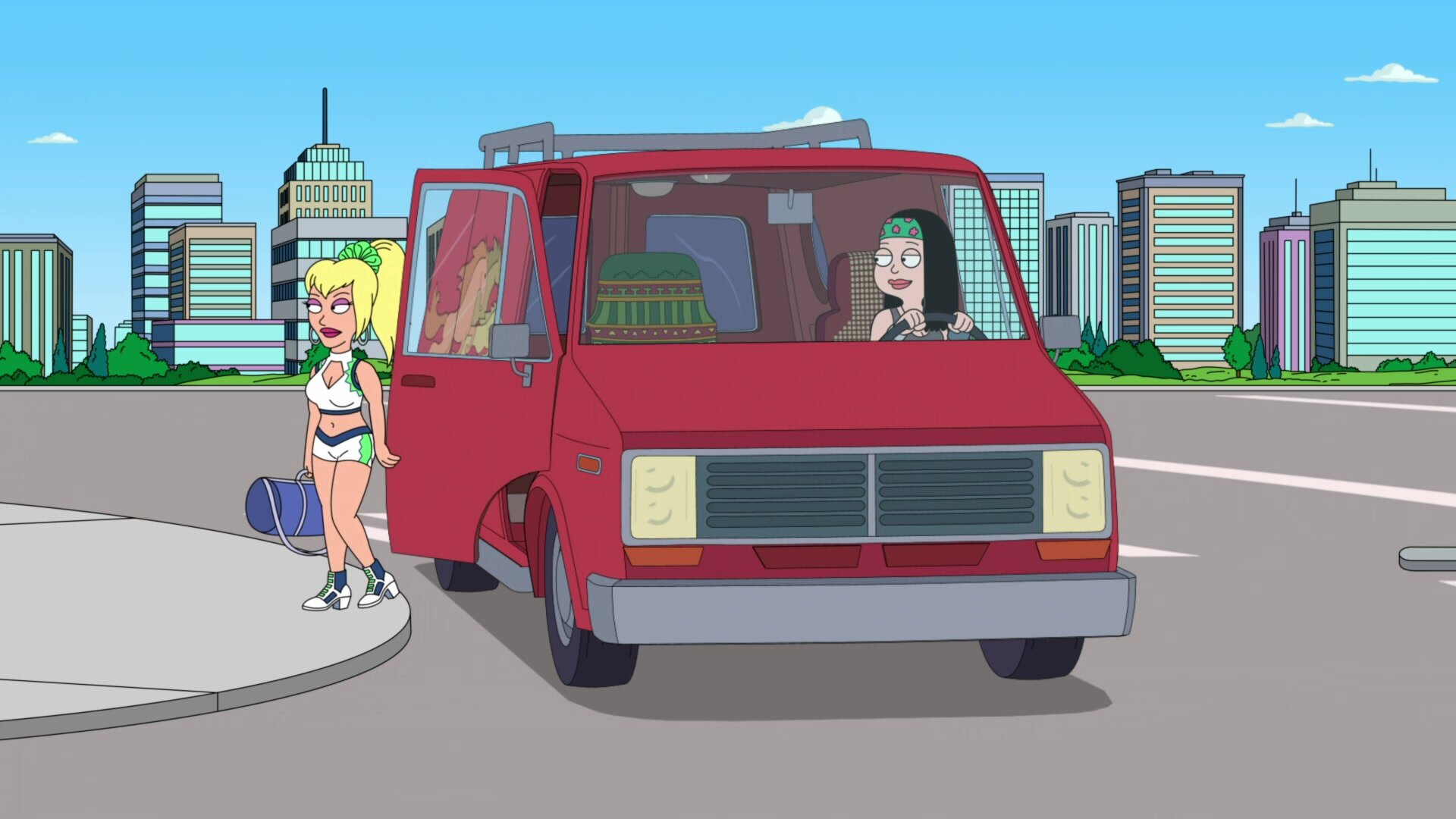 American Dad S20E16 The Mystery of the Missing Bazooka Shark Babe