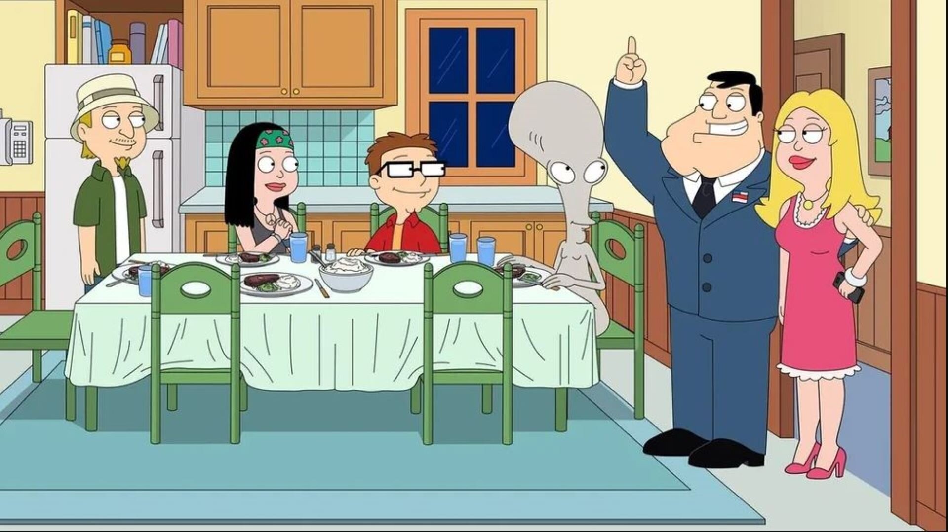 American Dad S21E1 Aw Rats, A Pool Party