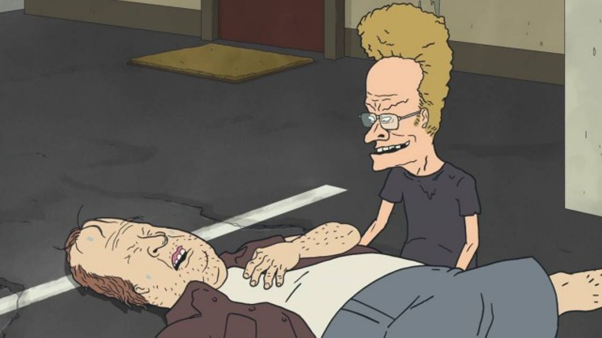 Beavis and Butt-Head S3E2 Old Beavis and Butt-Head in Heart Attack