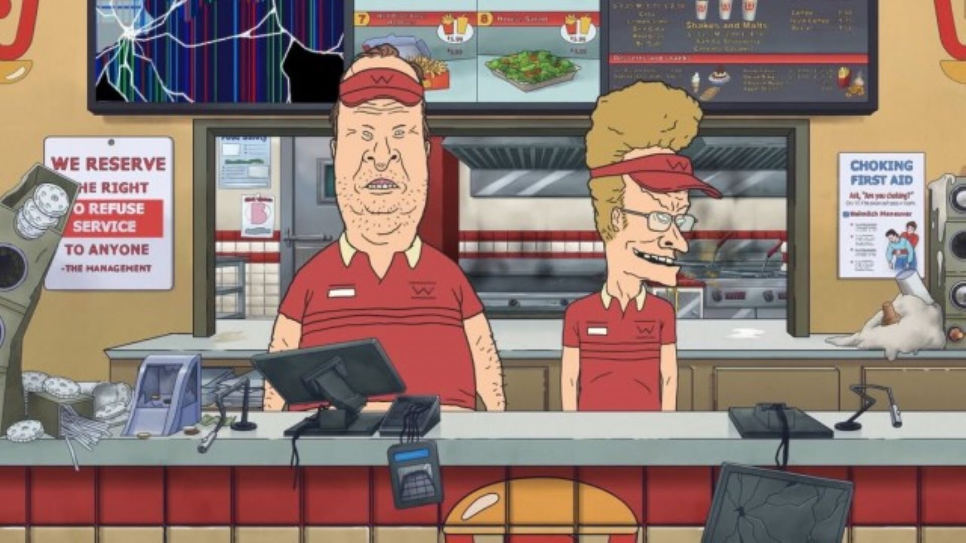 Beavis and Butt-Head S3E24 Old Beavis and Butt-Head in Work from Home