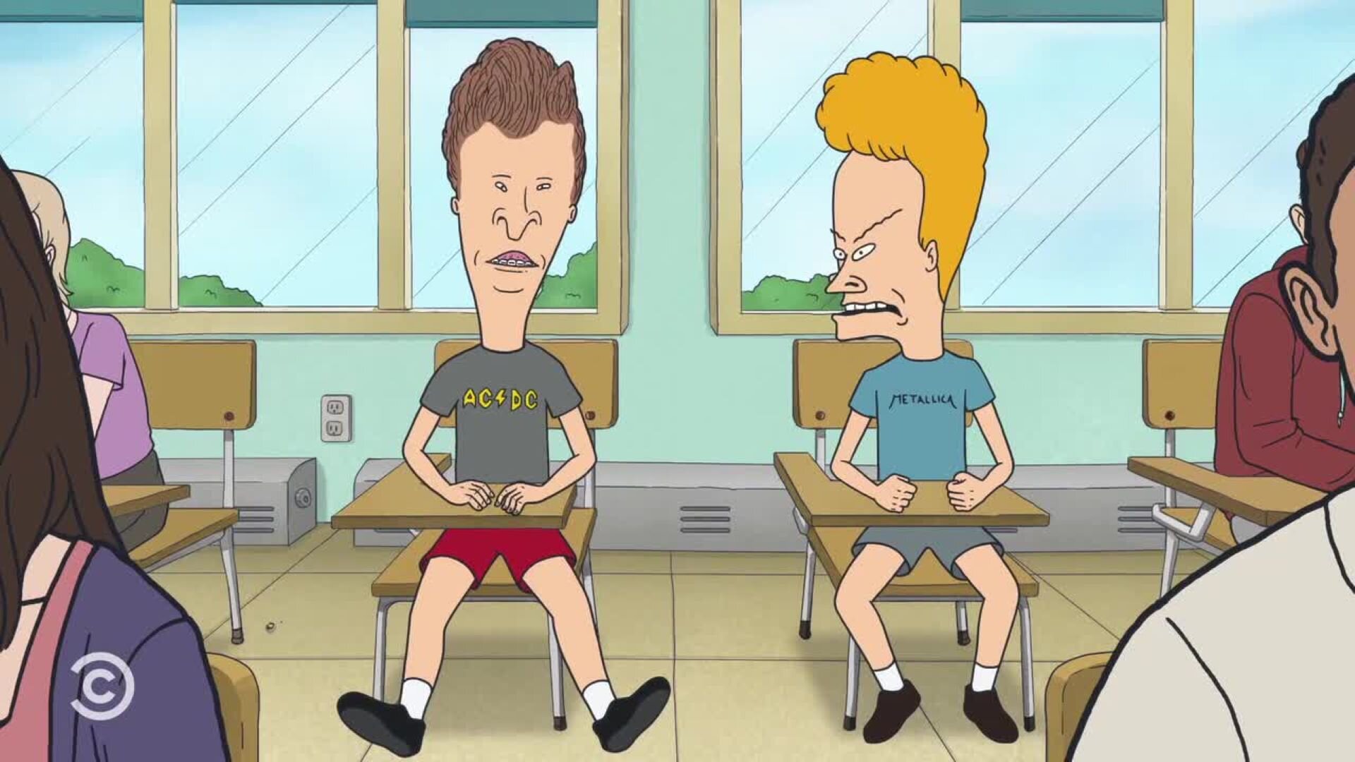 Beavis and Butt-Head S4E1 Beavis and Butt-Head in Spanish-ish