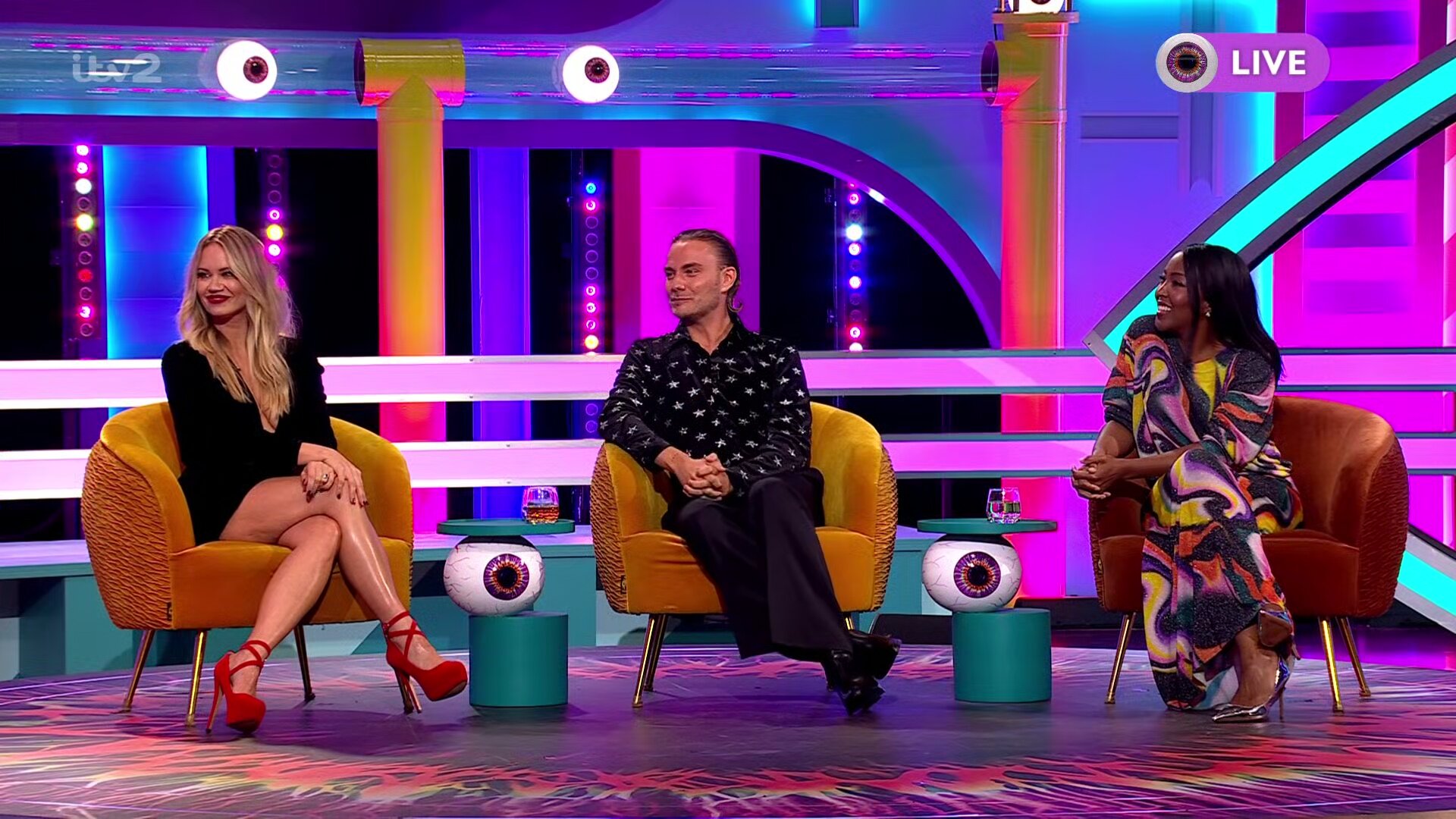Big Brother: Late & Live S3E15 Kimberly Wyatt, Freddie Bentley & Angelica Bell