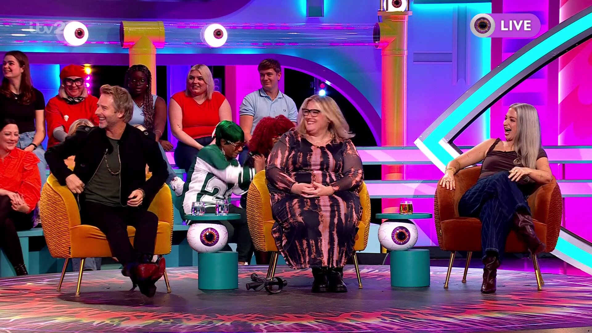 Big Brother: Late & Live S3E21 Chesney Hawkes, Kerry Riches & Harriet Rose