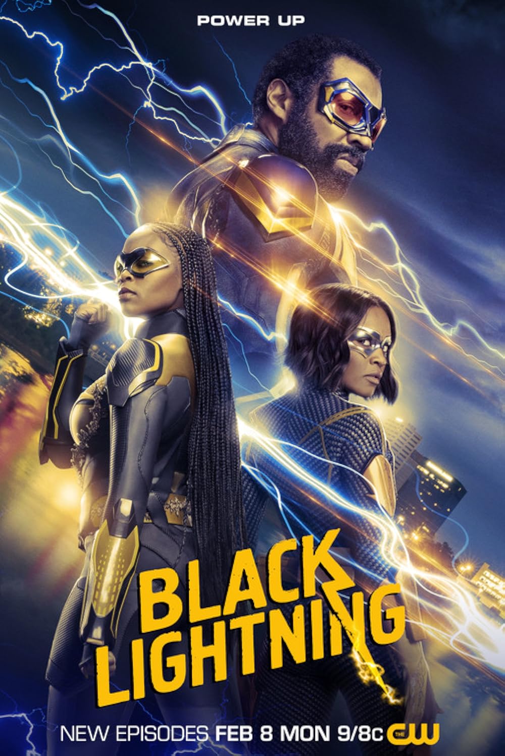 pictures of black lightning