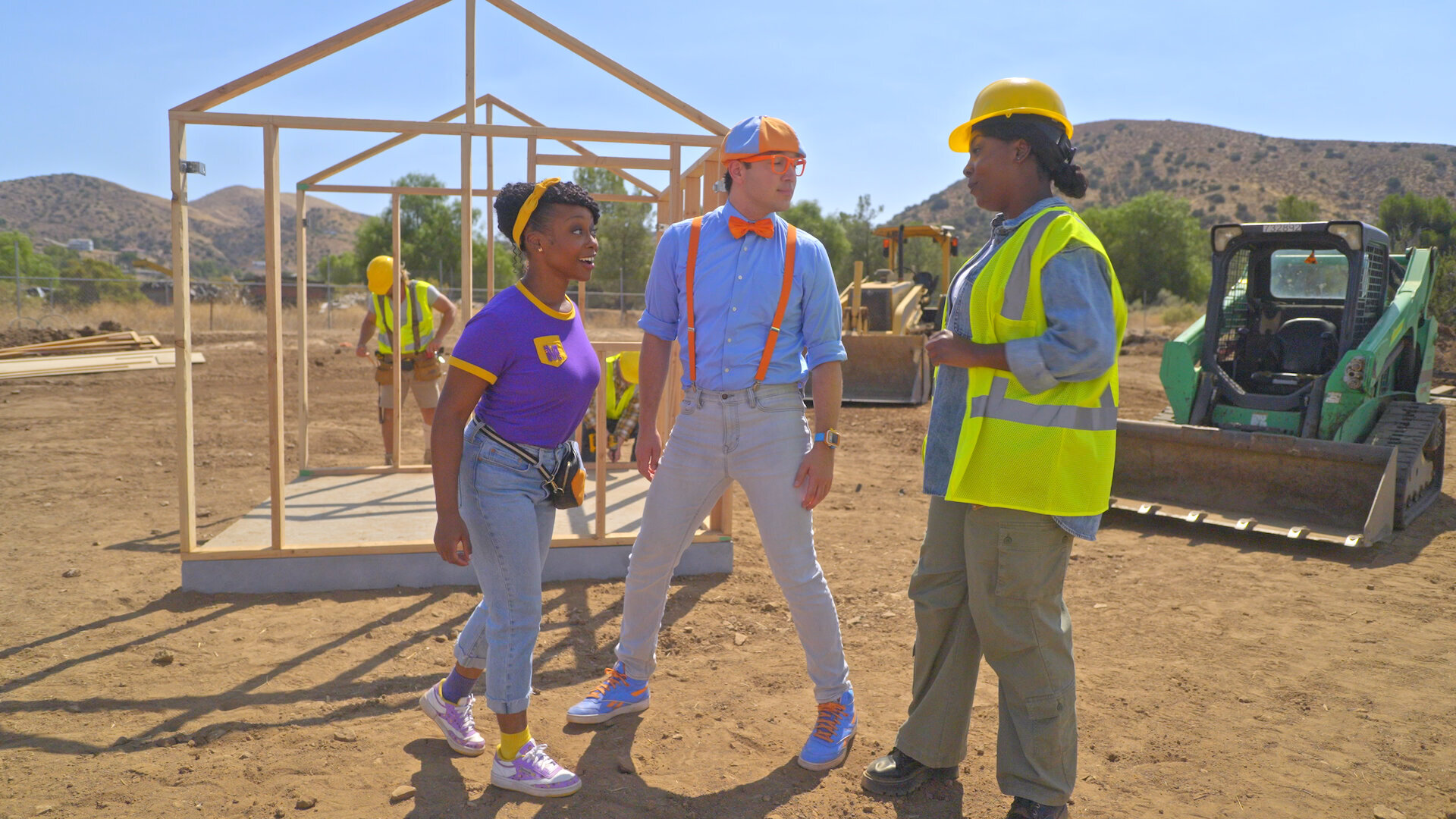 Blippi's Job Show S1E6 Construction Workers