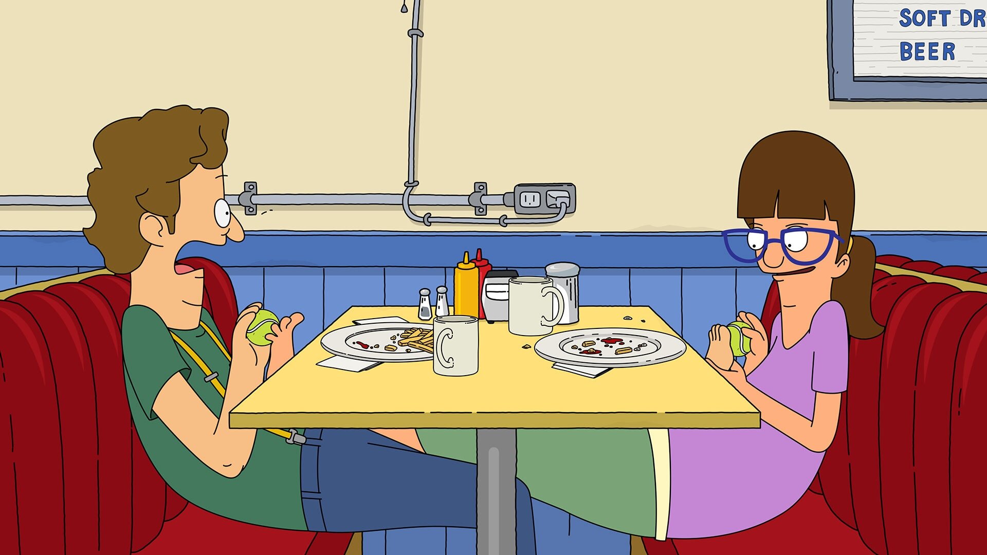 Bob's Burgers S16E2 'Til Death Do Us Art