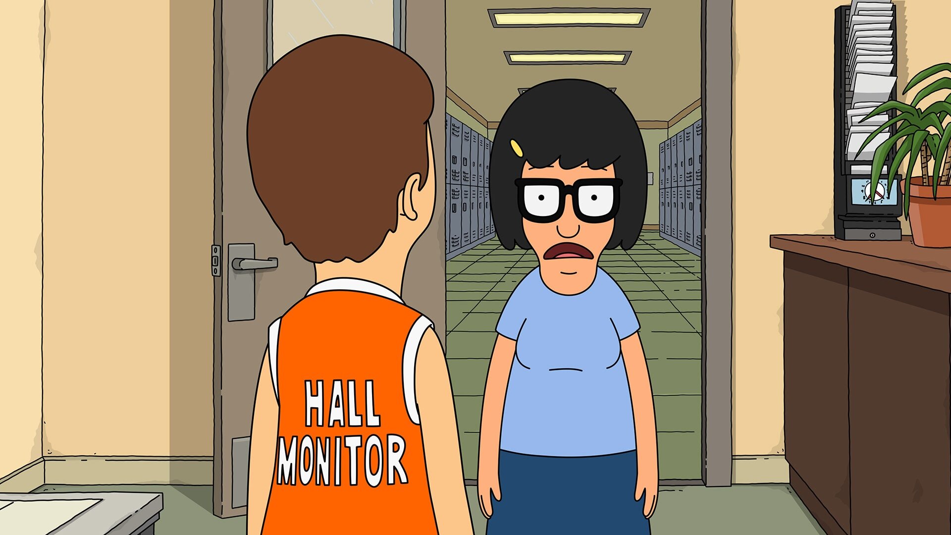 Bob's Burgers S16E4 The Skids in the Hall