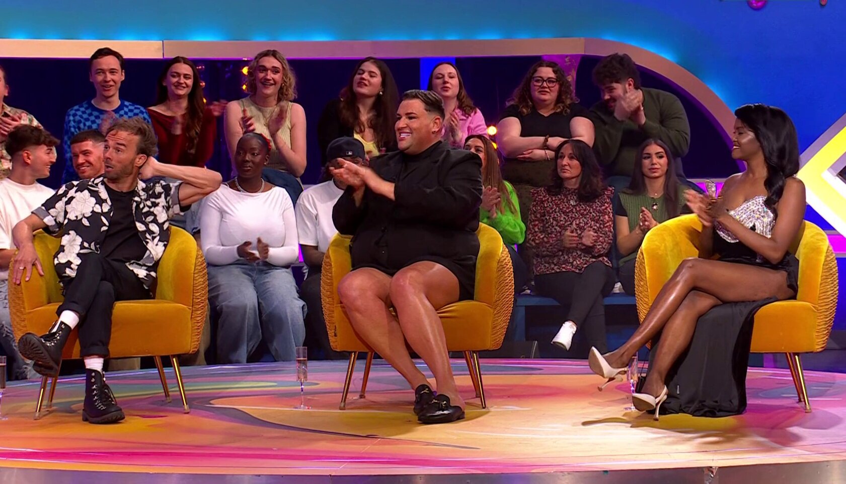 Celebrity Big Brother: Late & Live S2E17 David Potts, Oti Mabuse