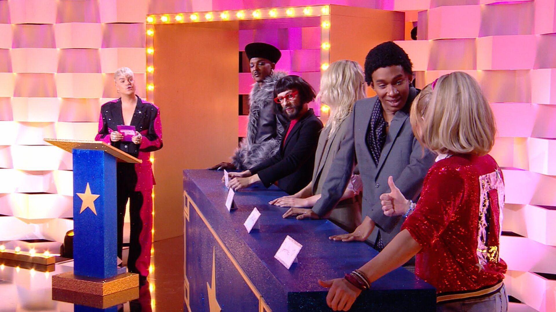 Drag Race France All Stars S1E3 Snatch Game en or