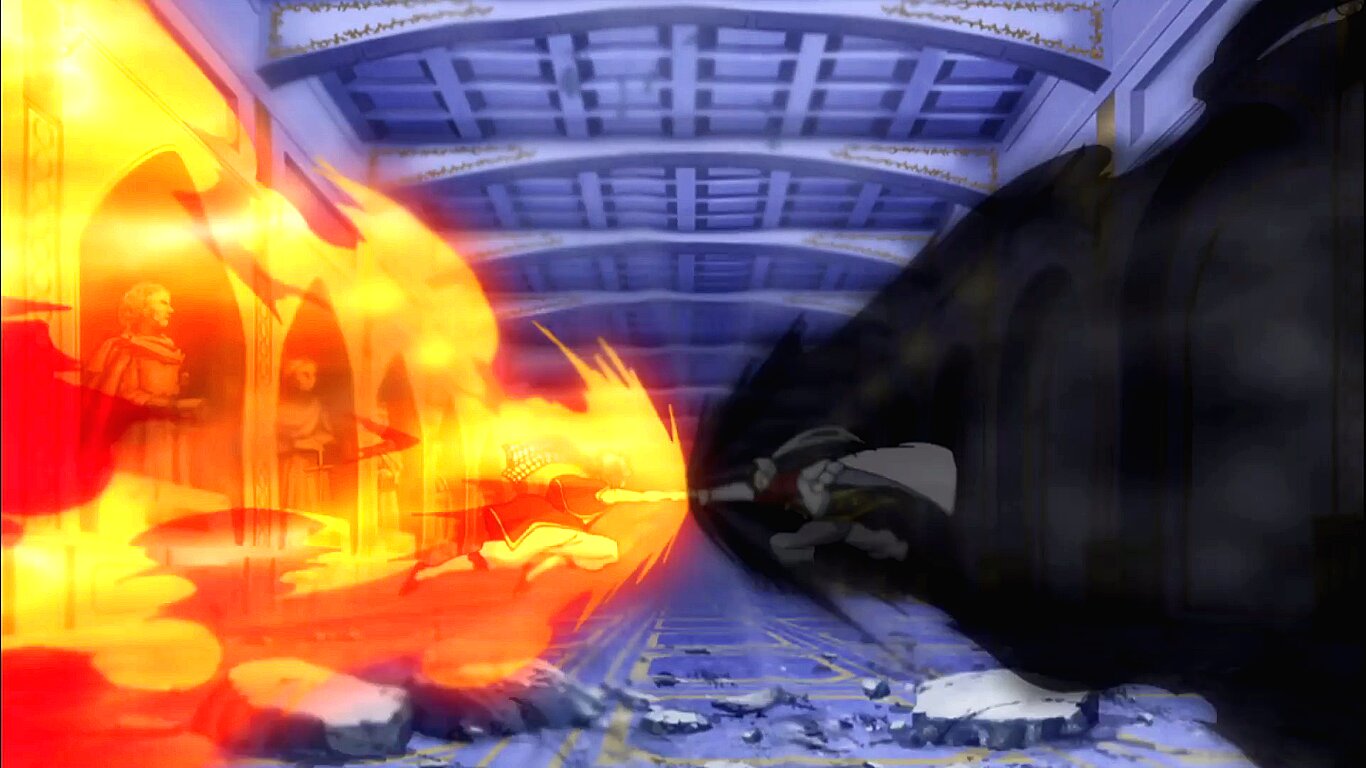 Fairy Tail S5E16 Natsu vs. Rogue