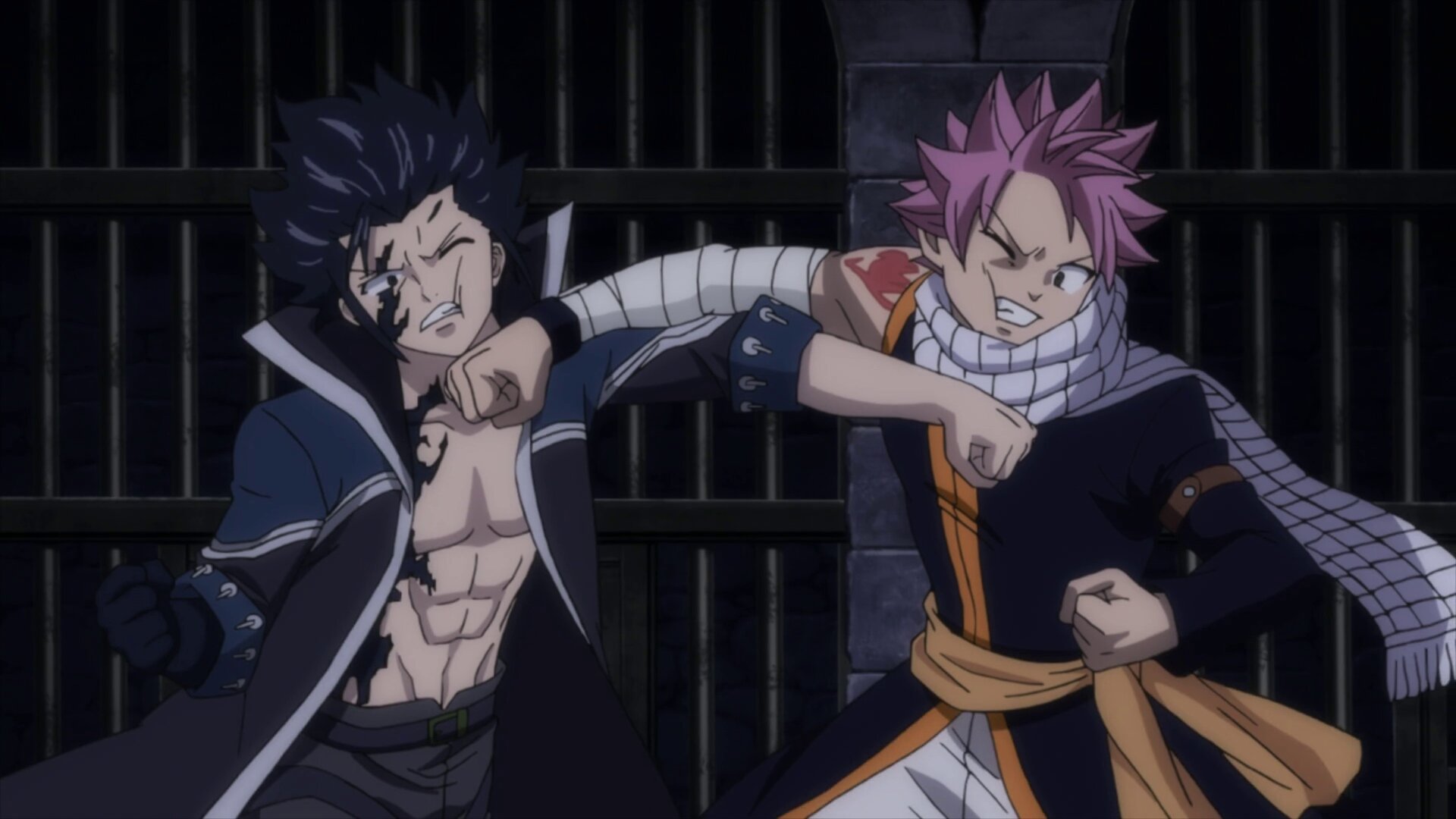 Fairy Tail S8E4 Underground Fight