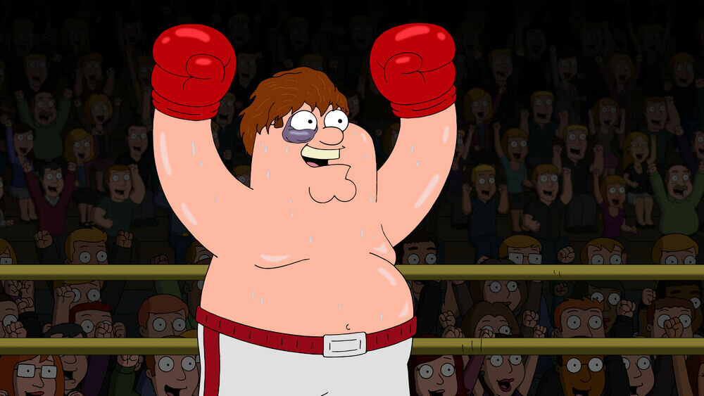Family Guy S19E20 Tales of Former Sports Glory