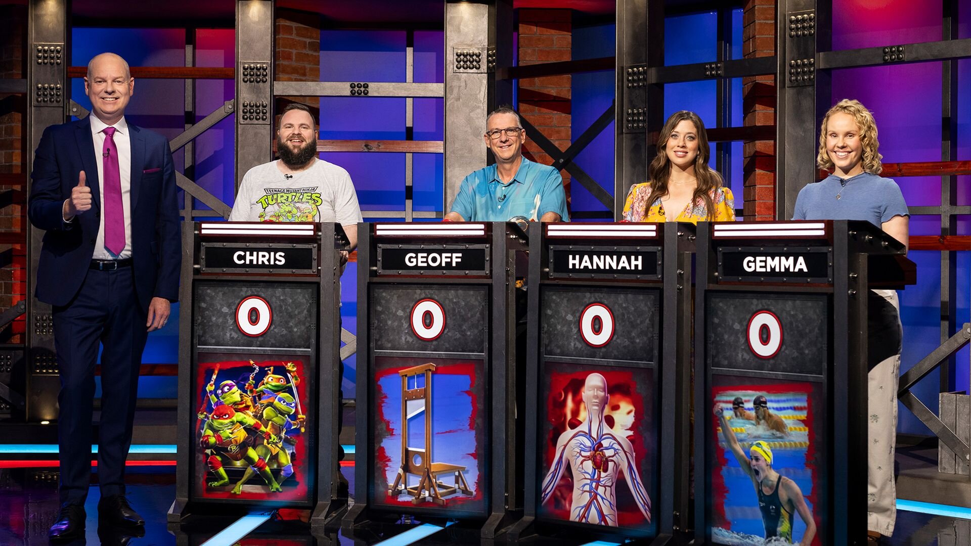Hard Quiz S10E24 Teenage Mutant Ninja Turtles, The Guillotine, The Human Circulatory System & Olympic Swimming