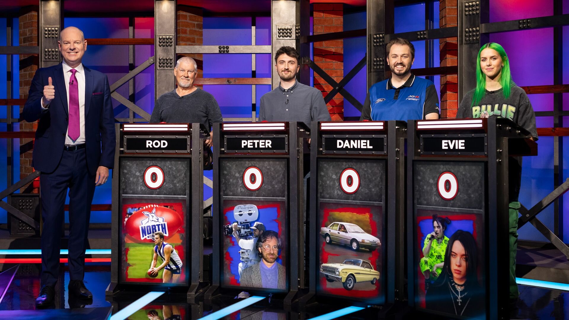 Hard Quiz S10E32 North Melbourne Football Club, Steven Spielberg, Ford Falcon & Billie Eilish