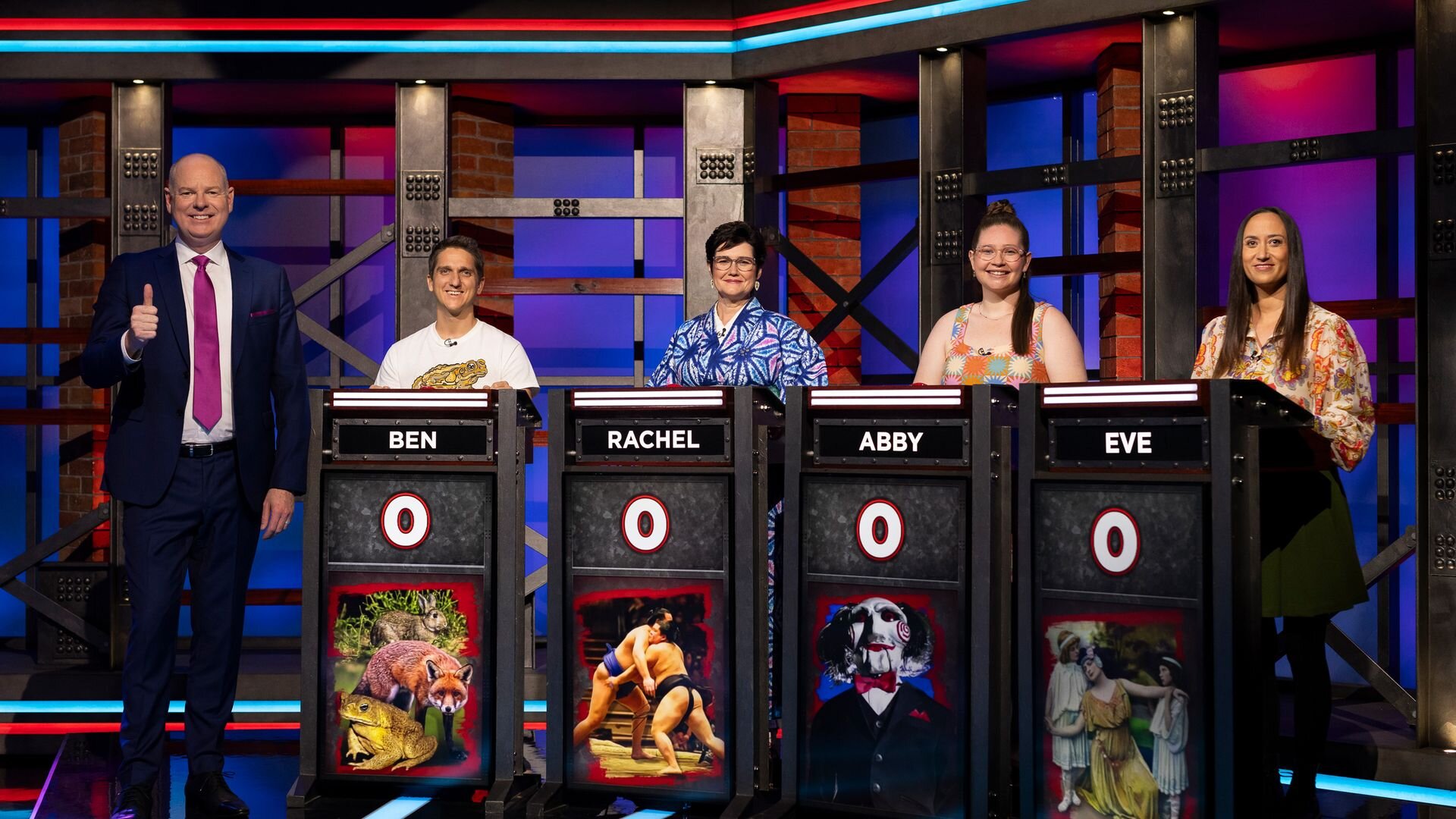 Hard Quiz S10E33 Invasive Animals, The Saw Movies, Greek Tragedy Medea & Sumo