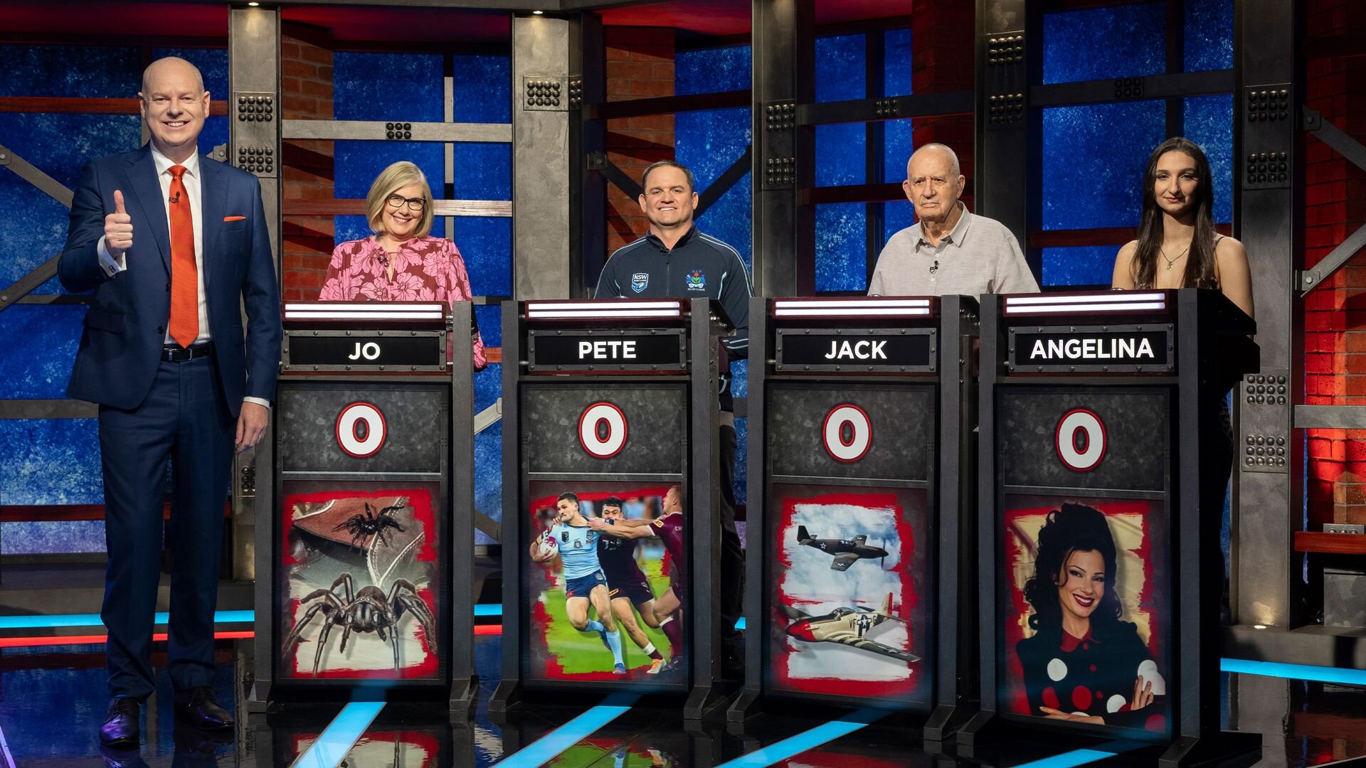 Hard Quiz S11E6 Funnel Web Spiders, State of Origin, P-51 Mustang, The Nanny