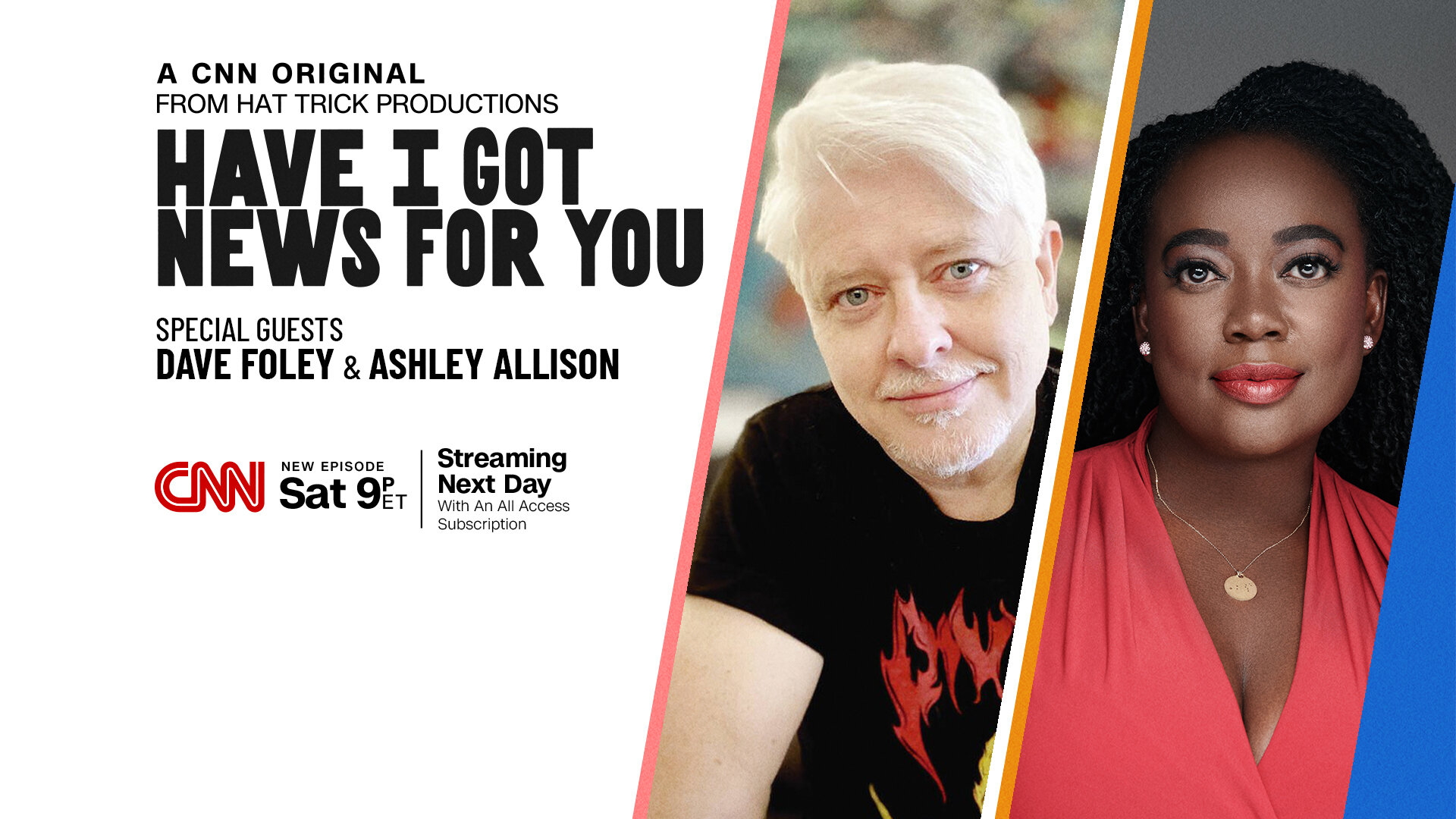 Have I Got News for You S5E3 Dave Foley, Ashley Allison
