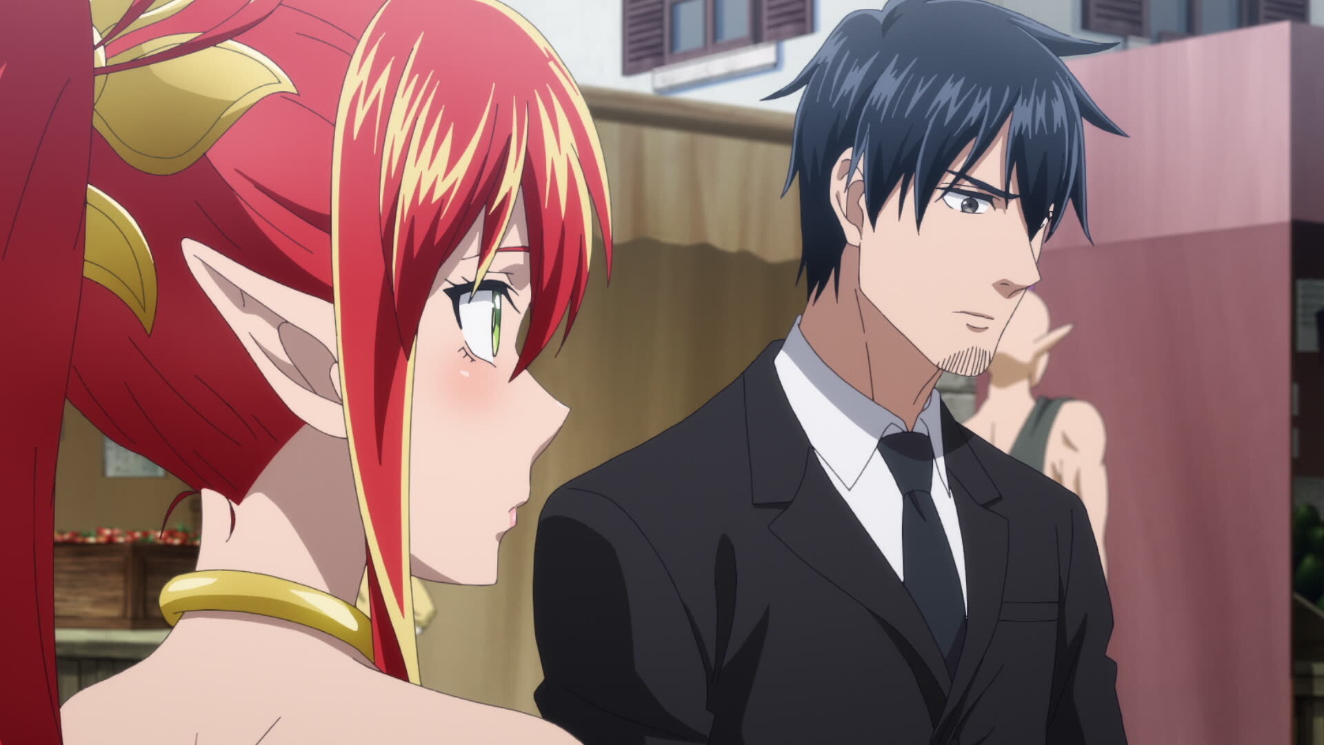 Headhunted to Another World: From Salaryman to Big Four! S1E5 The Best Way to Enjoy a Stroll Through the Marketplace in Another World