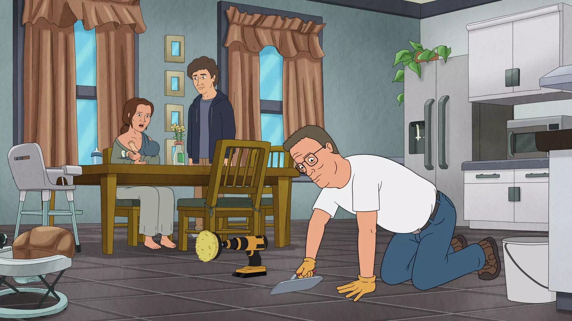 King of the Hill S14E4 Chore Money, Chore Problems