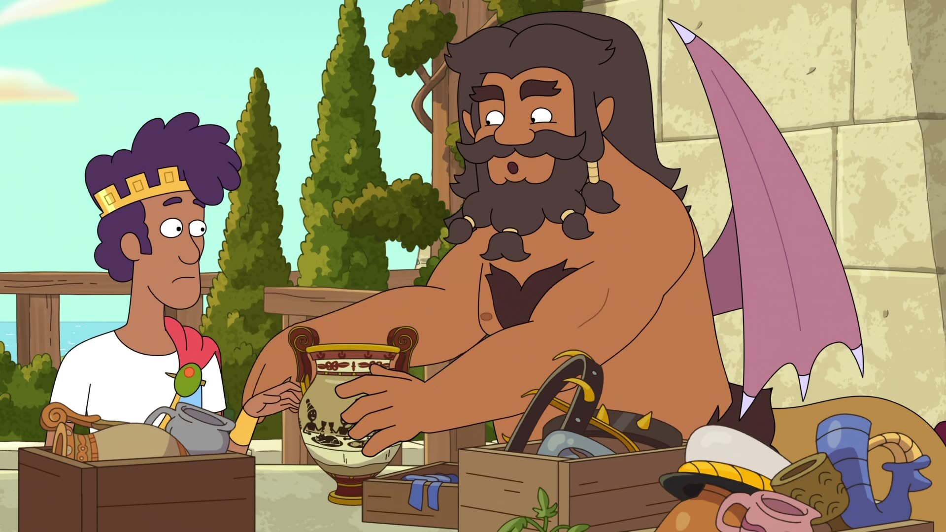 Krapopolis S2E17 One Eye One Heart She's Stupe