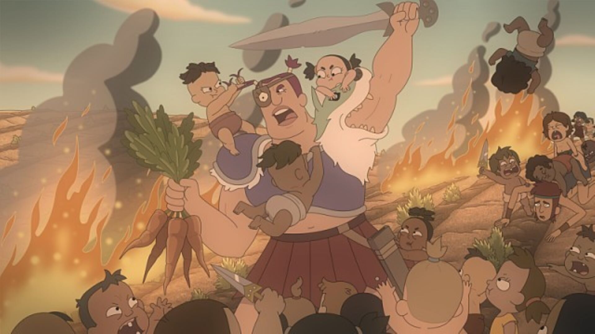 Krapopolis S3E12 Weekend at Zeusie's