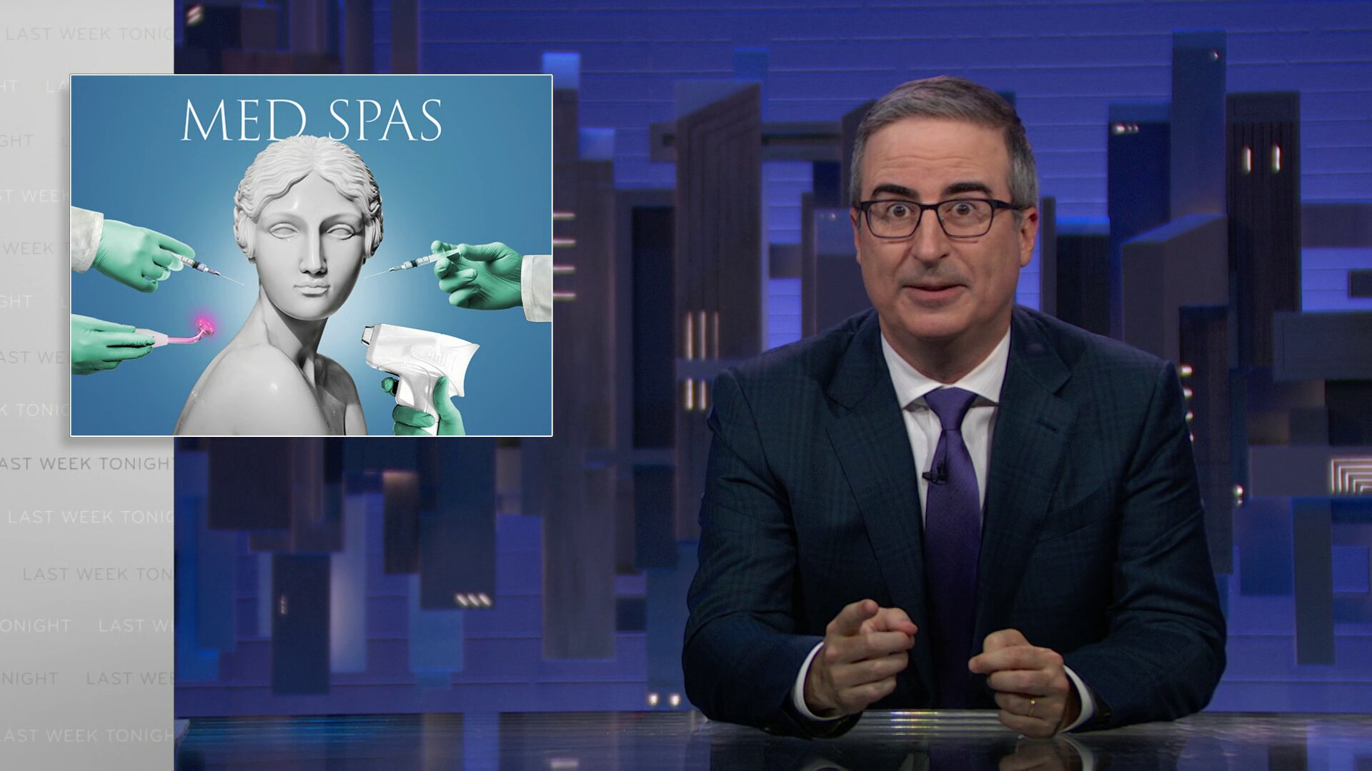 Last Week Tonight with John Oliver S12E14 Med Spas