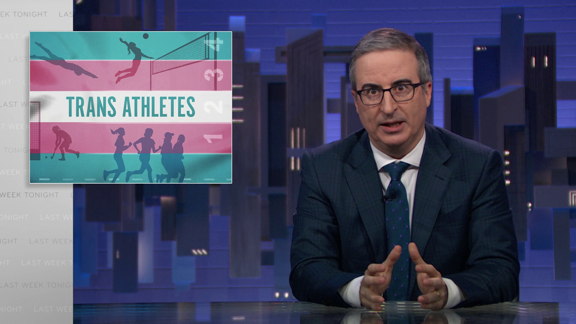 Last Week Tonight with John Oliver S12E7 Trans Athletes