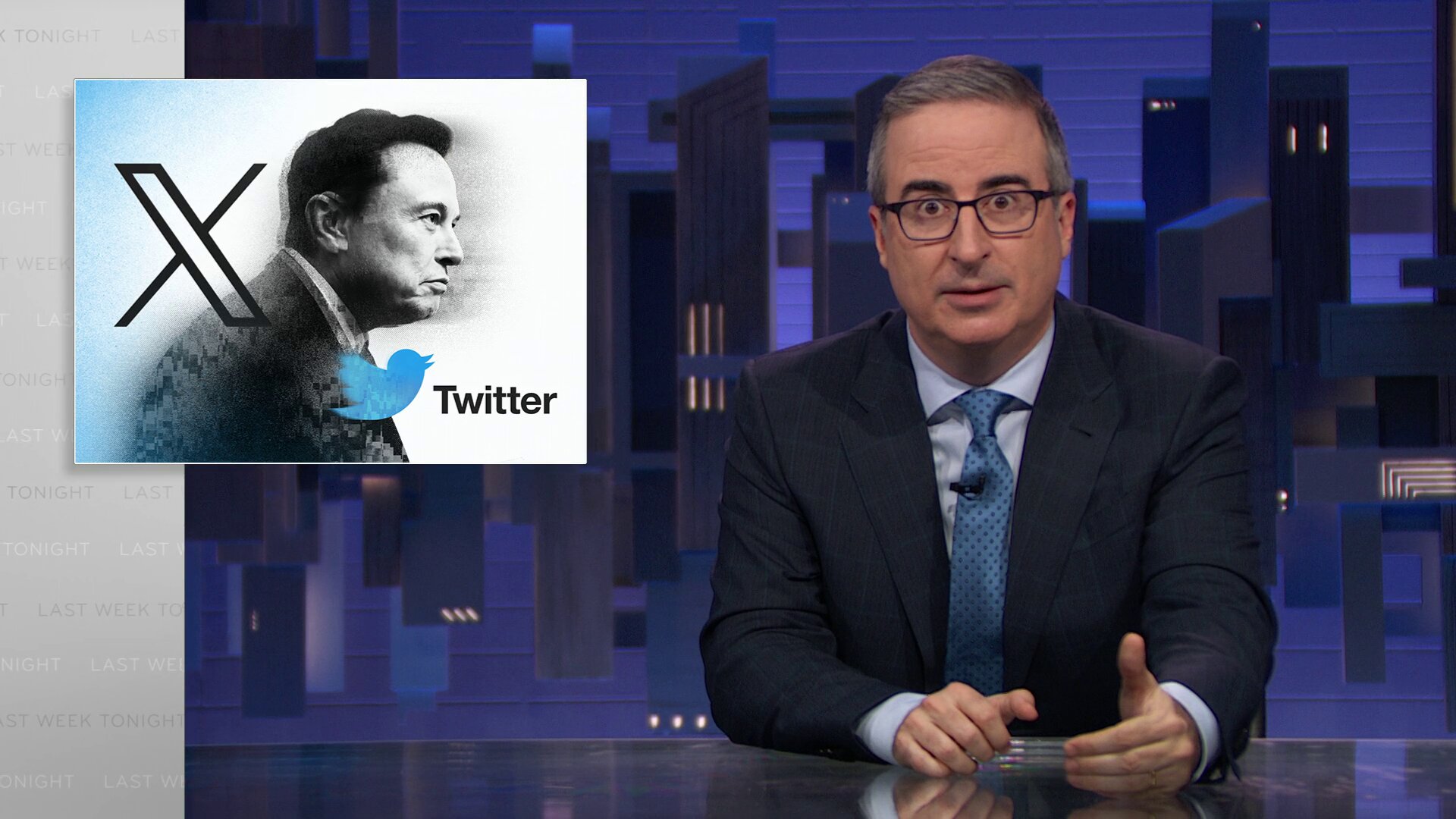 Last Week Tonight with John Oliver S13E2 Epstein Files & Twitter
