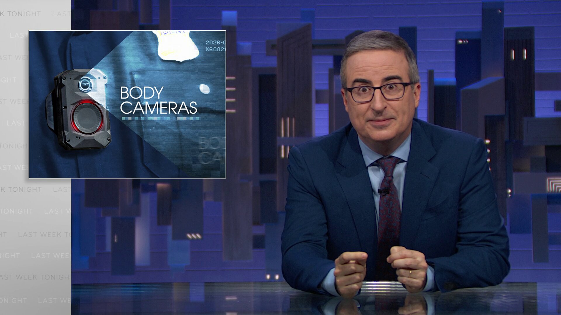 Last Week Tonight with John Oliver S13E3 Body Cameras