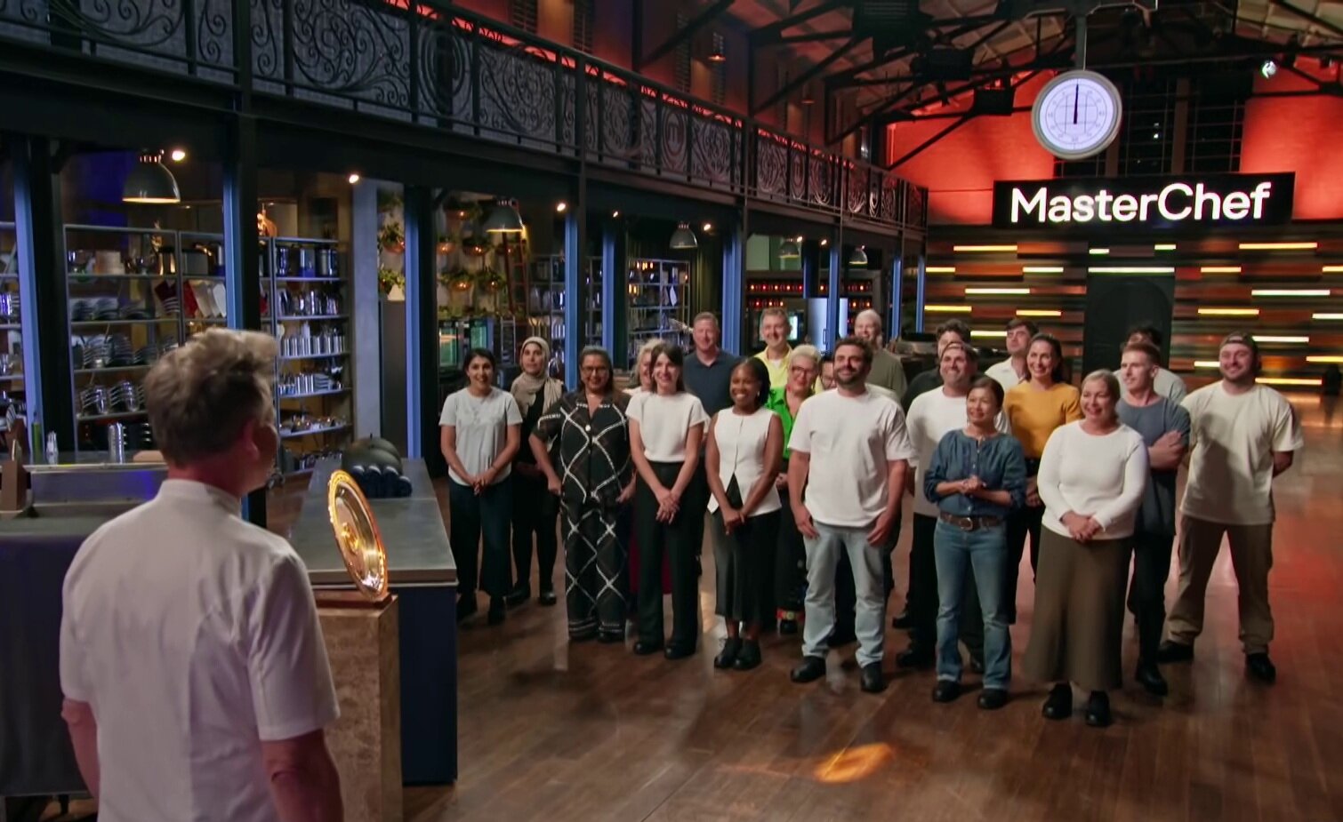 MasterChef Australia S17E1 Gordon Ramsay's Team Service Challenge