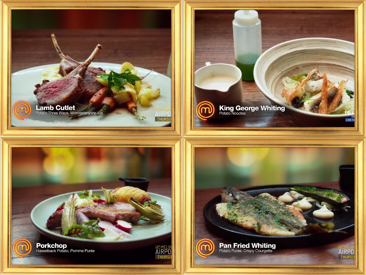 MasterChef Australia S17E19 Team Relay: Potatoes