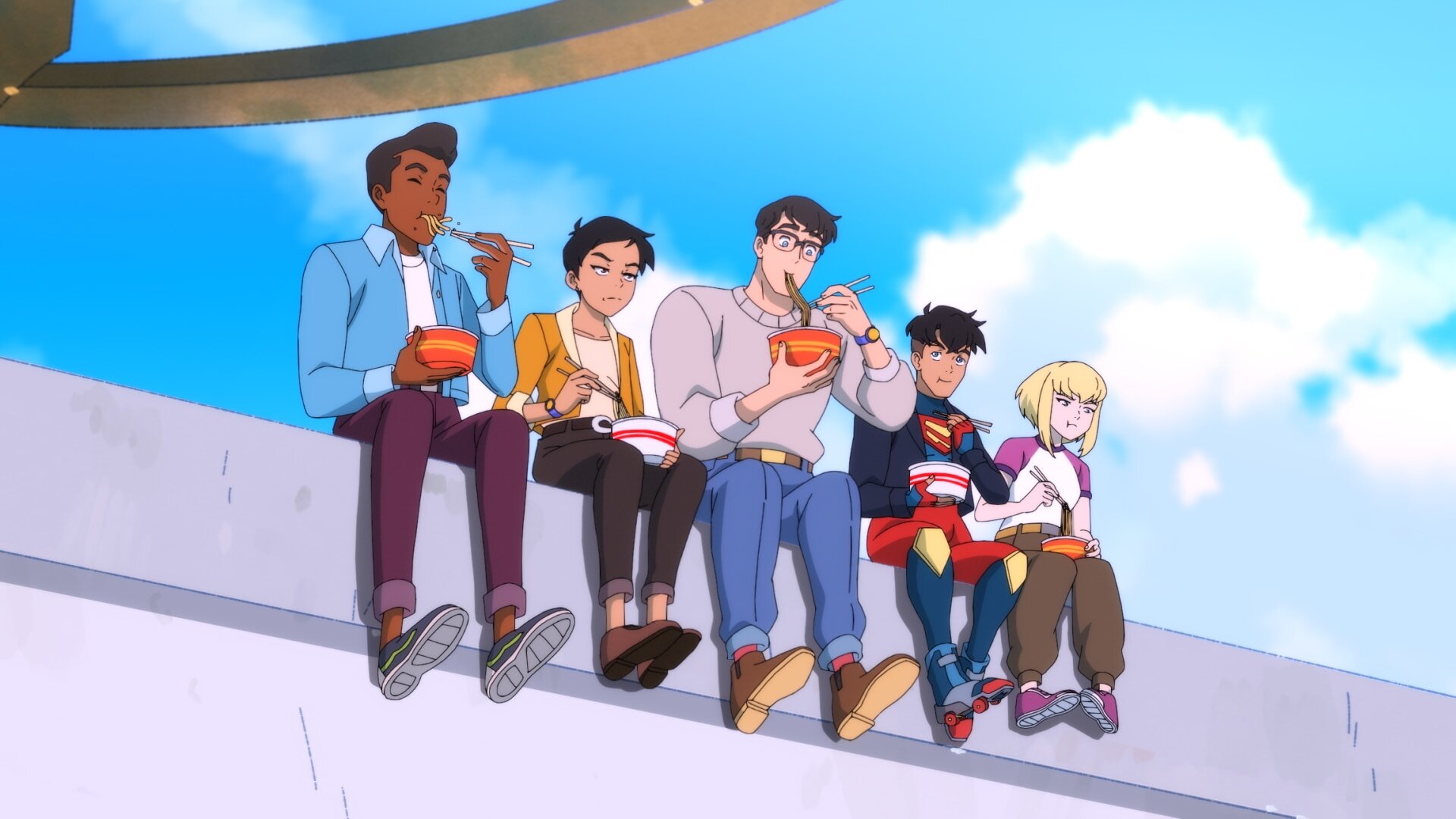 My Adventures with Superman S3E4 Guess Who's Slammin' to Dinner?