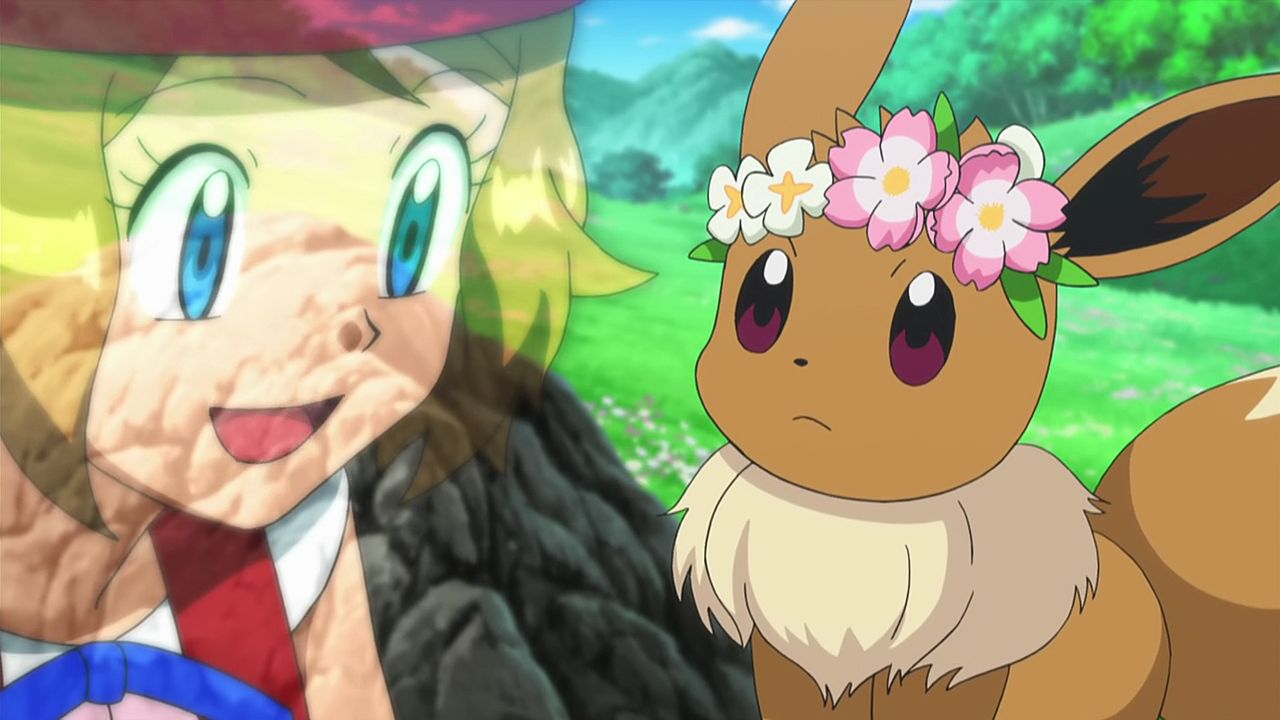 Pokémon S18E40 The Frocking Find in the Flowers!