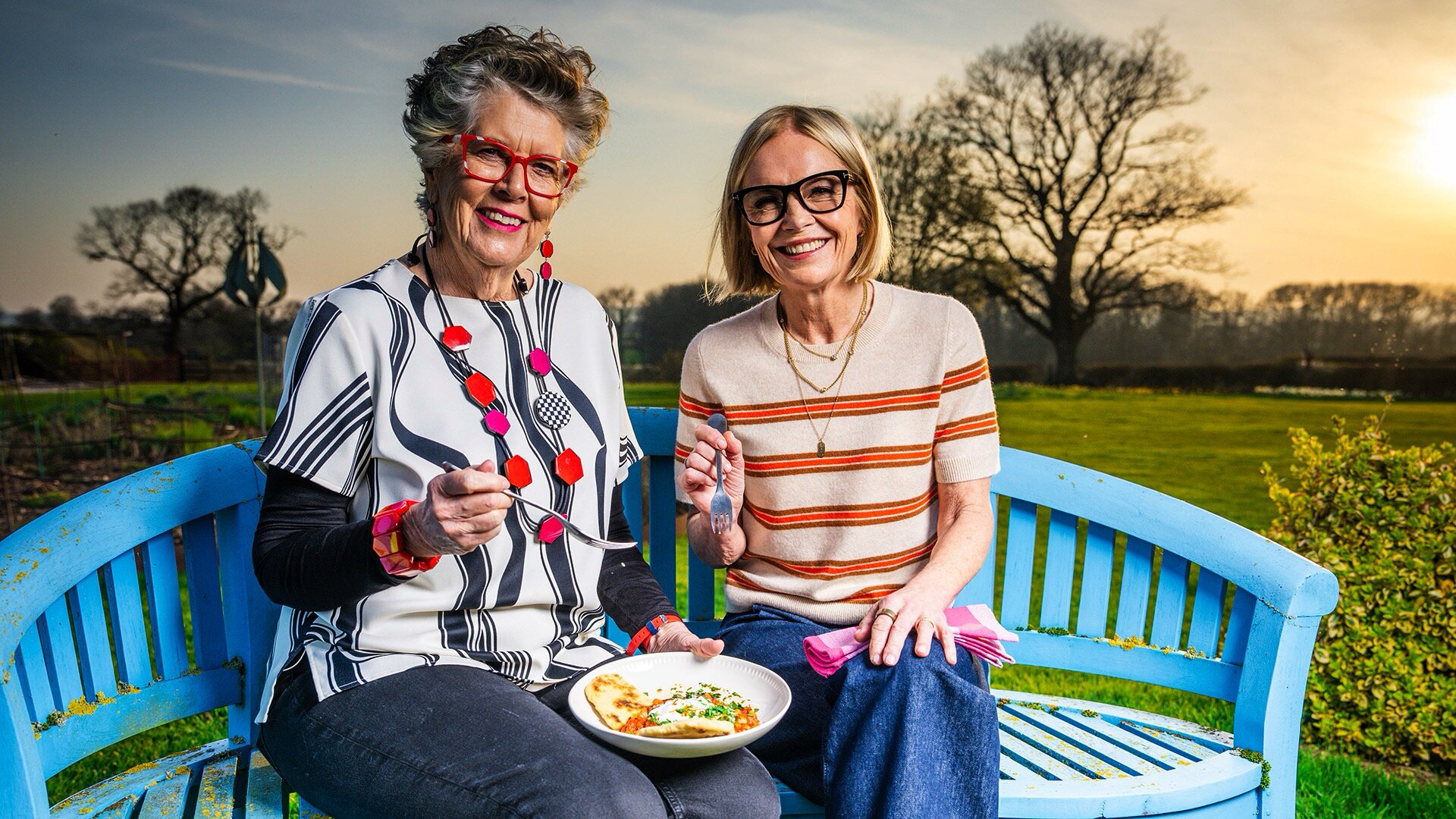 Prue Leith's Cotswold Kitchen S3E9 Mariella Frostrup