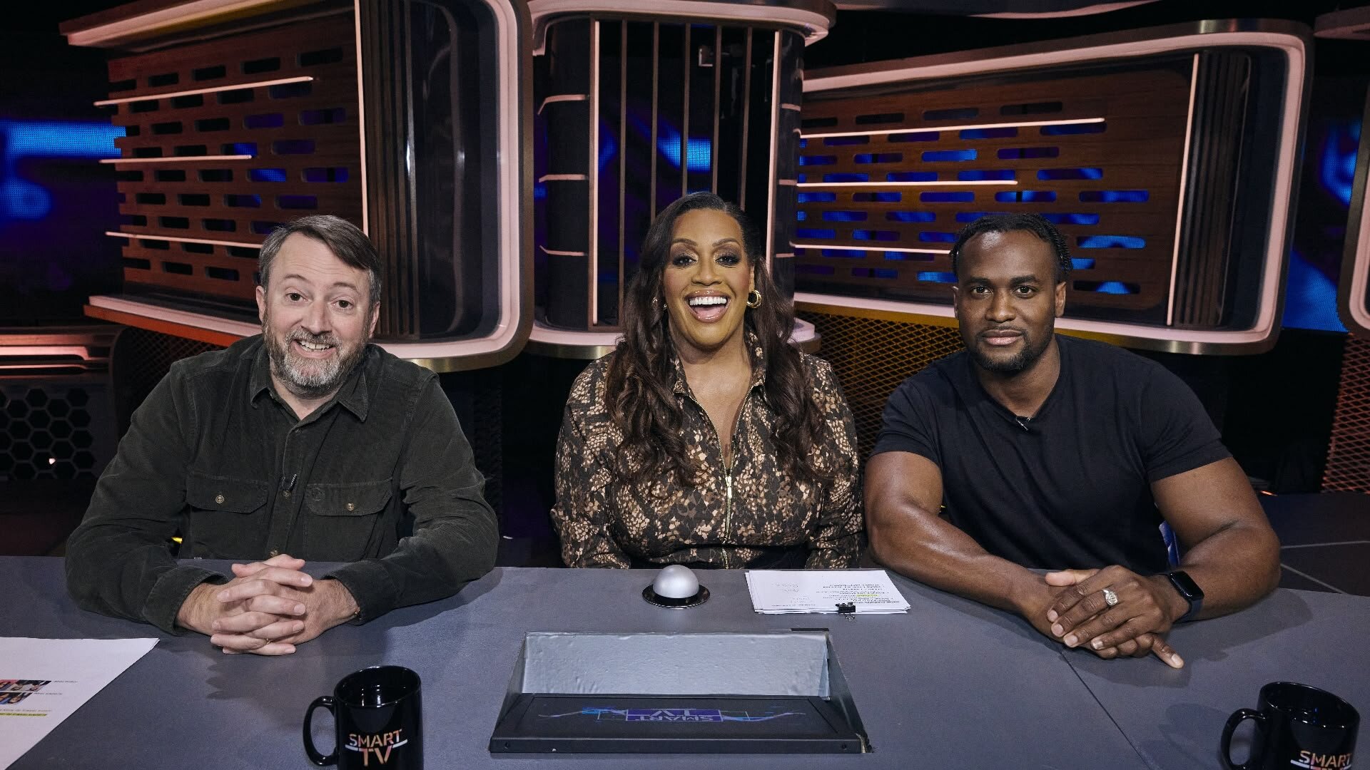 Rob Beckett's Smart TV S2E3 David Mitchell, Kadiff Kirwan, Anna Richardson, Ryan Sampson