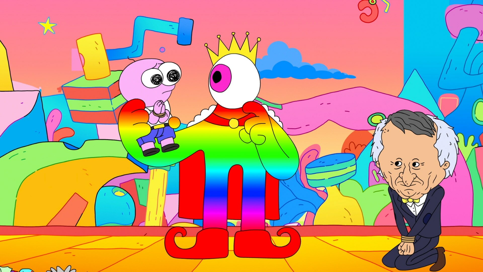 Smiling Friends S2E7 The Magical Red Jewel (AKA Tyler Gets Fired)