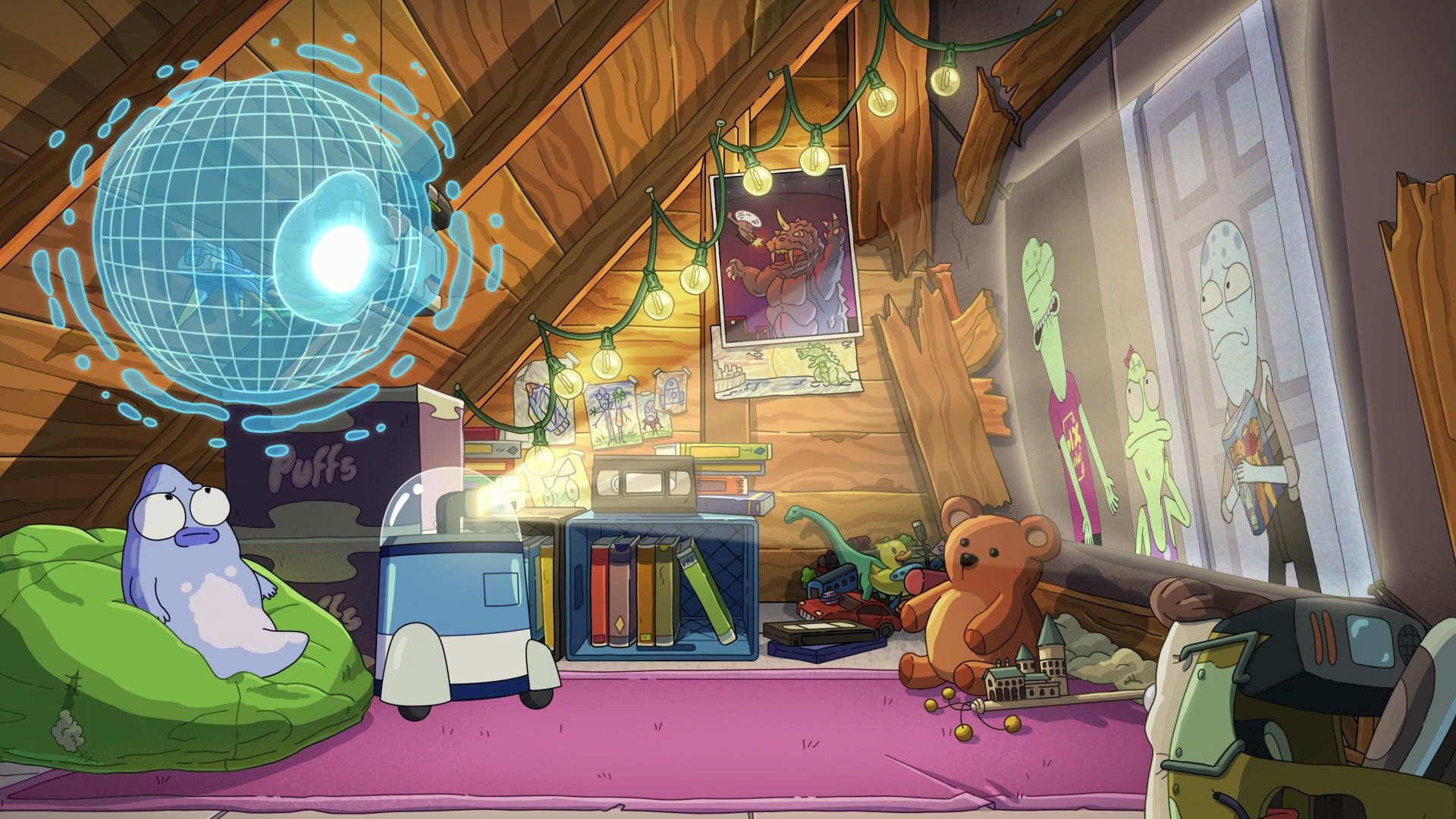 Solar Opposites S6E5 The Family Memories VHS Mix Tape