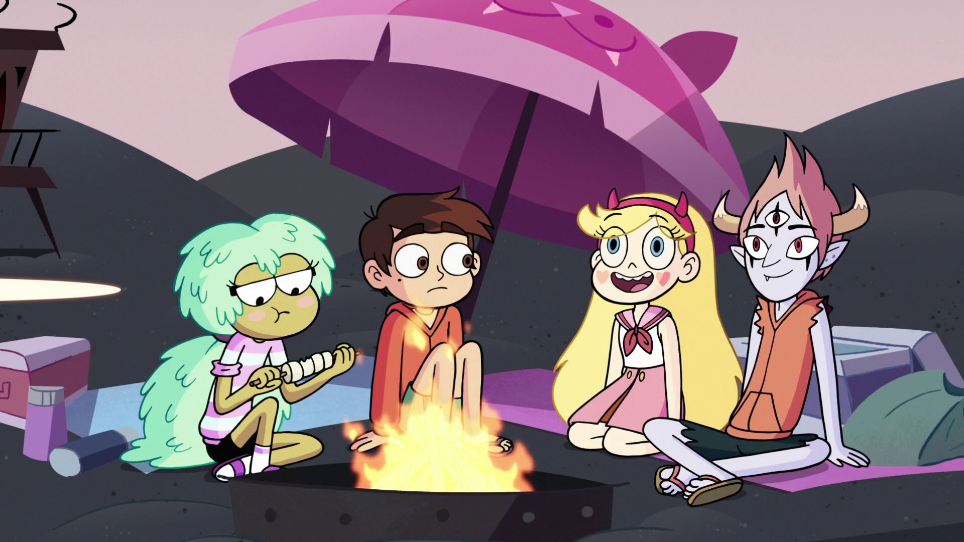 Star vs. the Forces of Evil S3E12 Lava Lake Beach