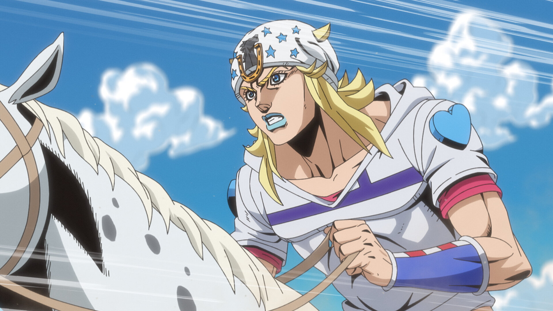Steel Ball Run: JoJo's Bizarre Adventure S1E1 STEEL BALL RUN
