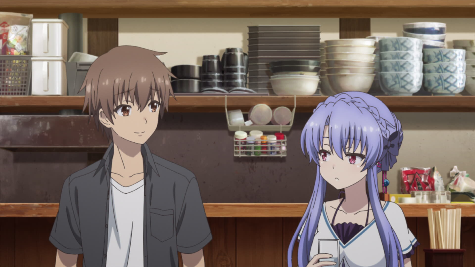 Summer Pockets S1E11 The Summer Butterfly and the Night Girl