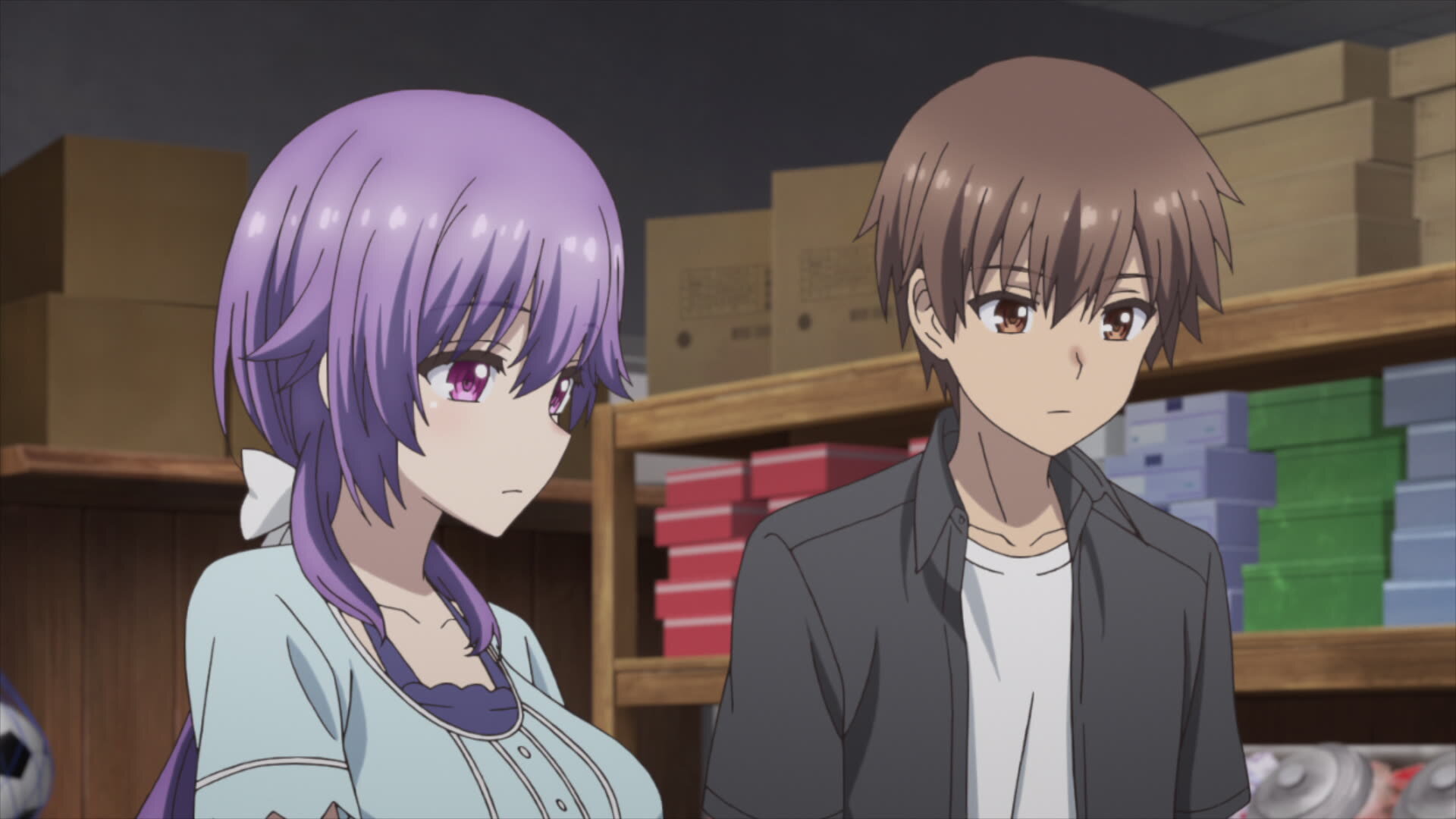 Summer Pockets S1E9 Tsumugi and Tsumugi