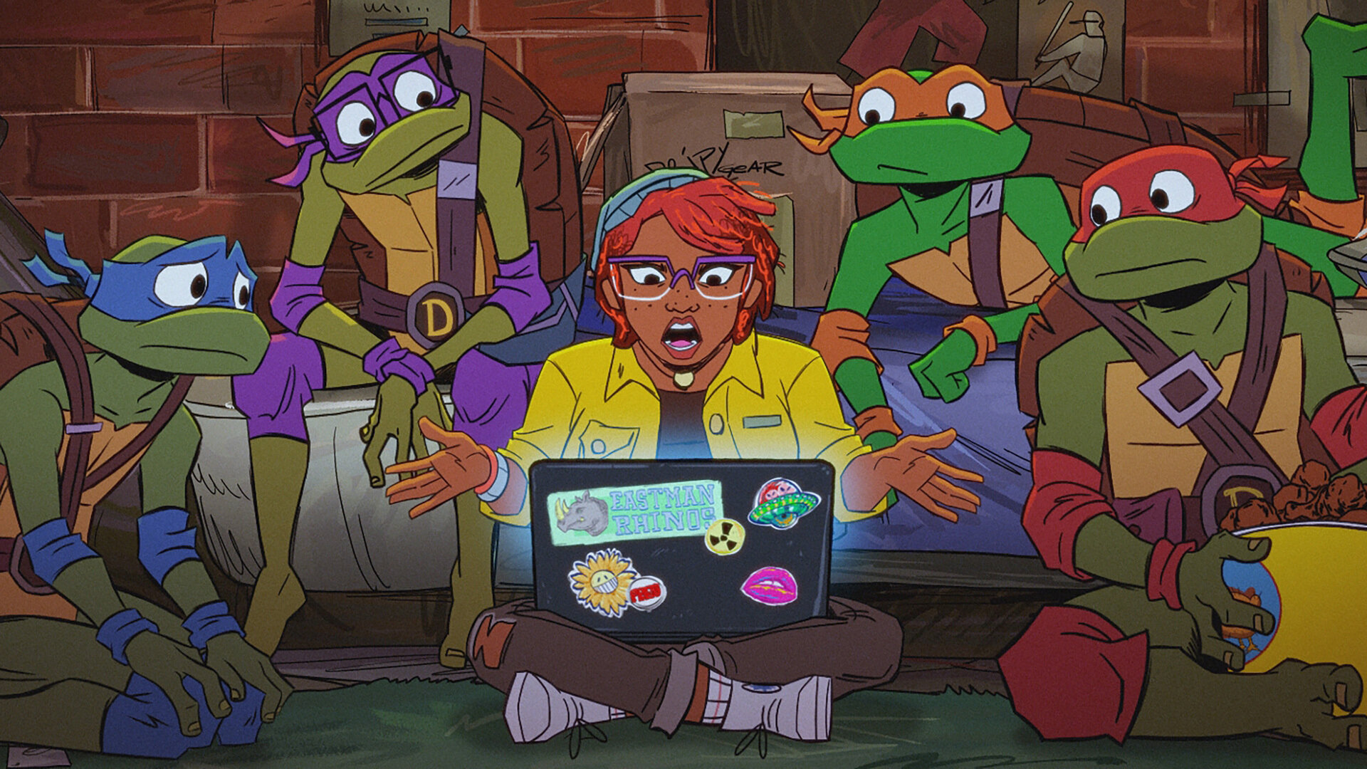 Tales of the Teenage Mutant Ninja Turtles S2E8 The Night Ninja Returns