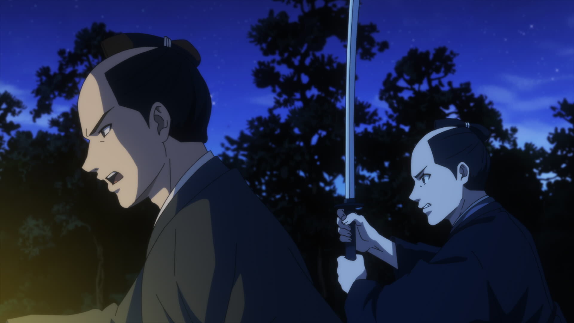 The Blue Wolves of Mibu S1E24 The Blue Oath