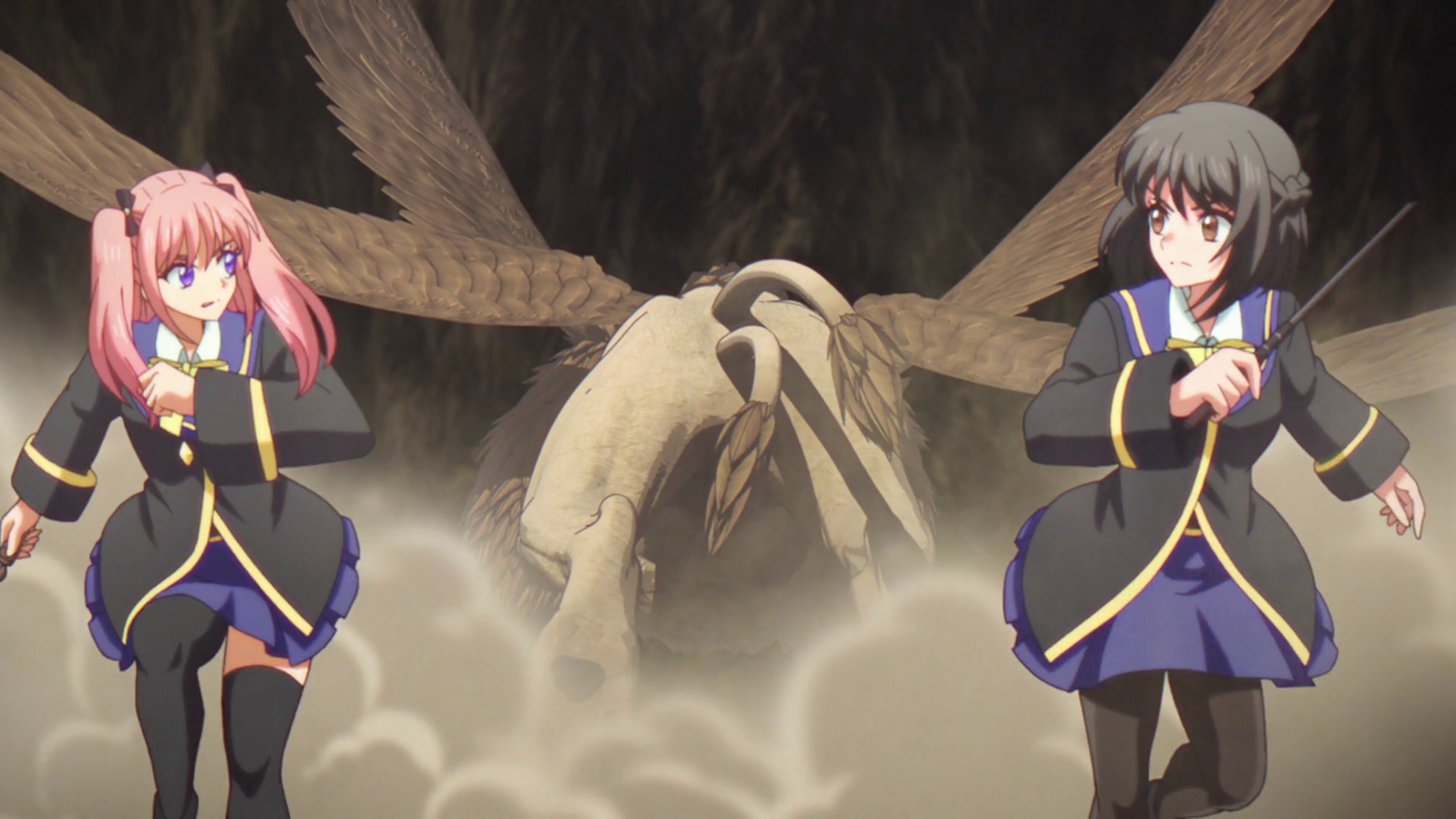 The Classroom of a Black Cat and a Witch S1E7 Cross Magic