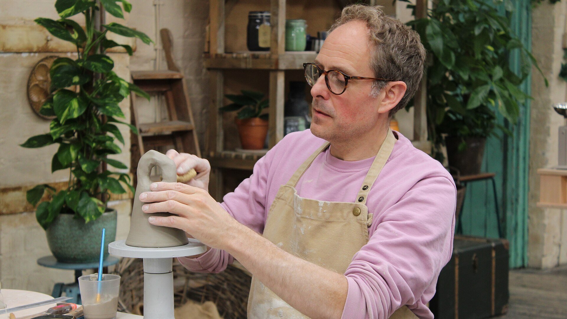 The Great Pottery Throw Down S9E5 Seaside Souvenir Sets & Candlestick Holders