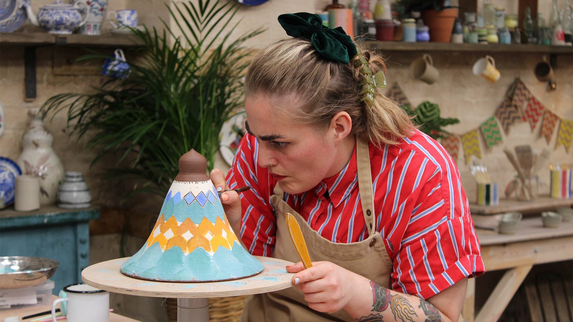 The Great Pottery Throw Down S9E6 Terracotta Tagines and a Throwing Challenge