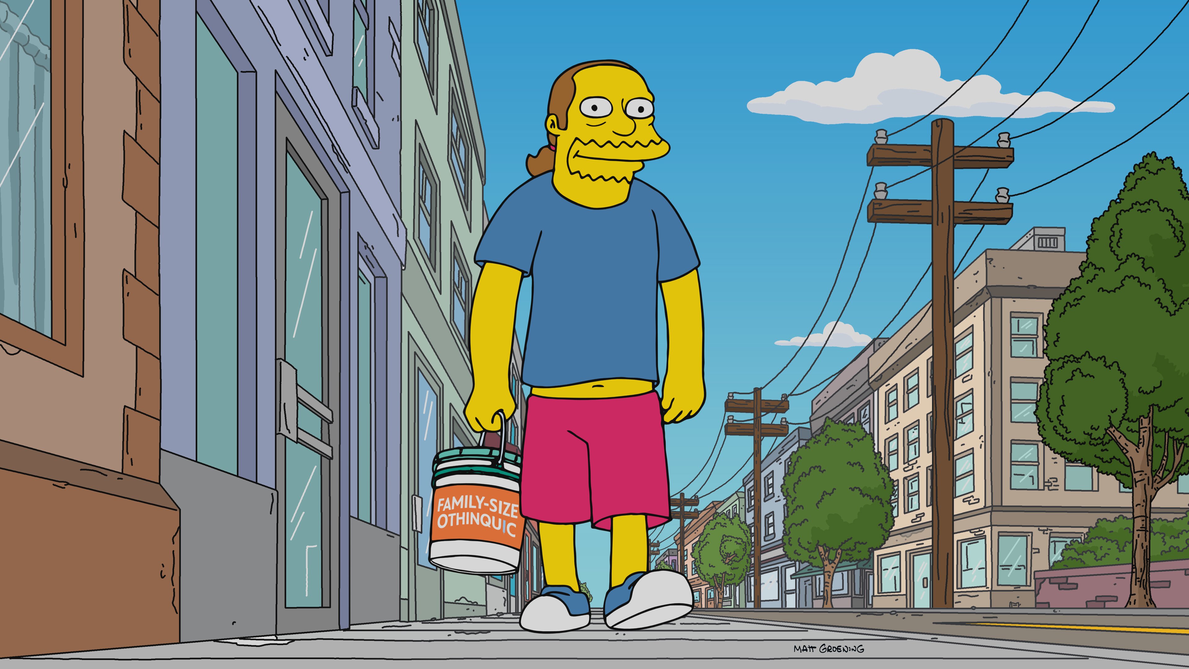 The Simpsons S36E13 The Last Man Expanding