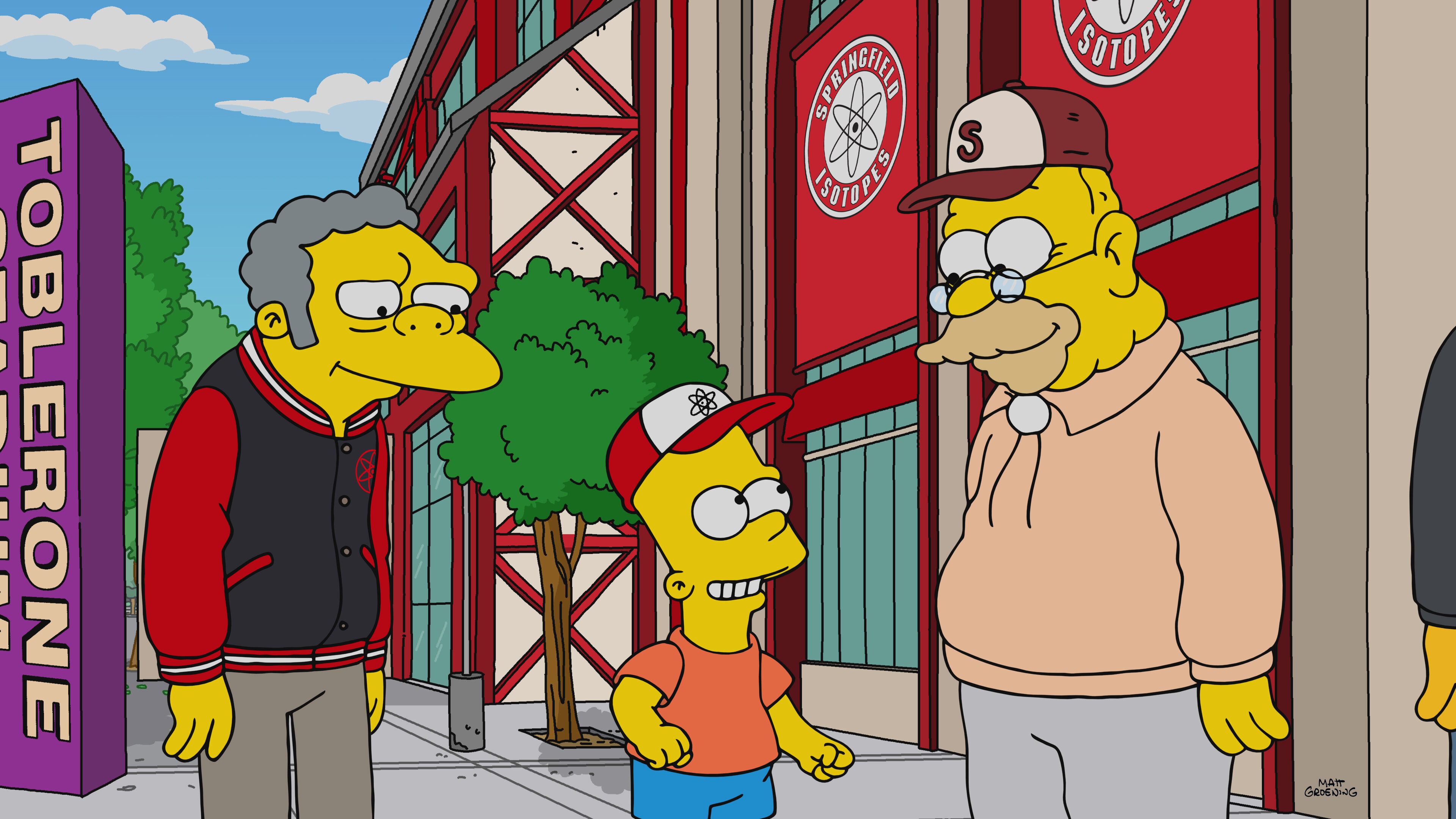 The Simpsons S36E15 Abe League of Their Moe