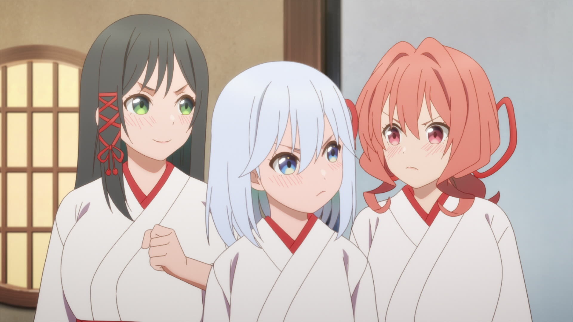 Tying the Knot with an Amagami Sister S1E17 The Send-Off Fires and the Vow With the Gods